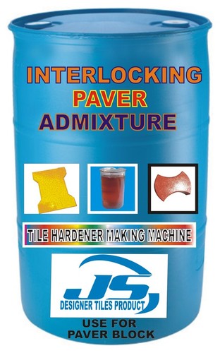 INTERLOCKING PAVER ADMIXTURE