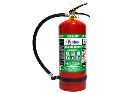 Clean Agent Type Fire Extinguisher