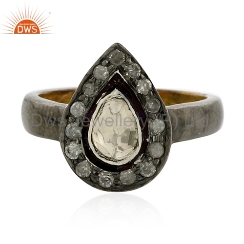 Handmade Pave Diamond Ring Supplier