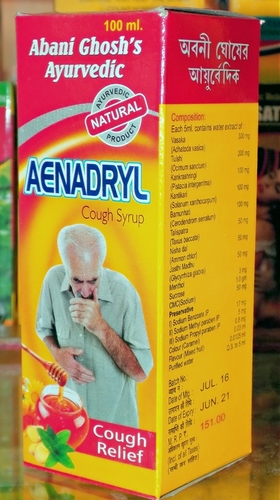 Aenadryl Cough Syrup Age Group: For Adults