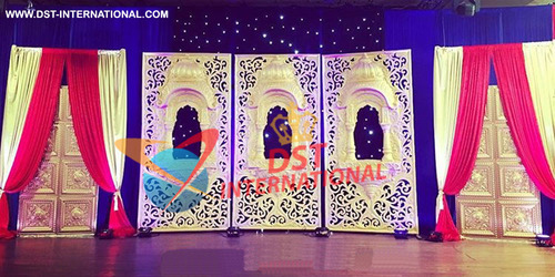 Jharokha Panels Backdrop
