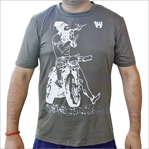 Men Printed Round Neck T-Shirt