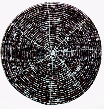 Black Sequence Coaster Design: Modern