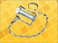 Square Linch Pins With Chain