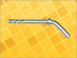 Silver Implement Mounting Pin-Bent (Crooked Pin)