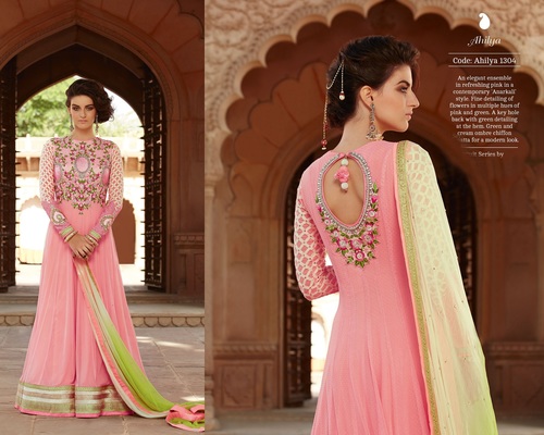 Soft Net Designer Gown