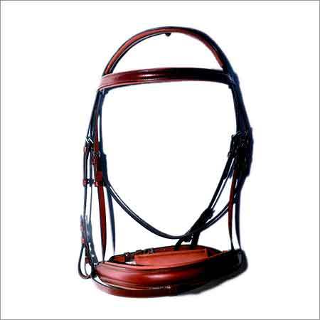 Hand Bridle With Leather Noseband