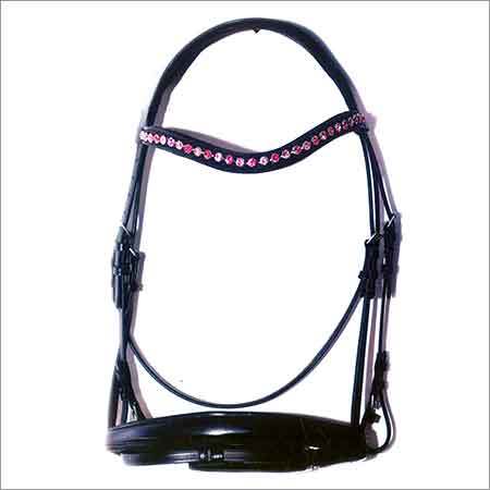 Fancy Chain Browband And Noseband Bridle