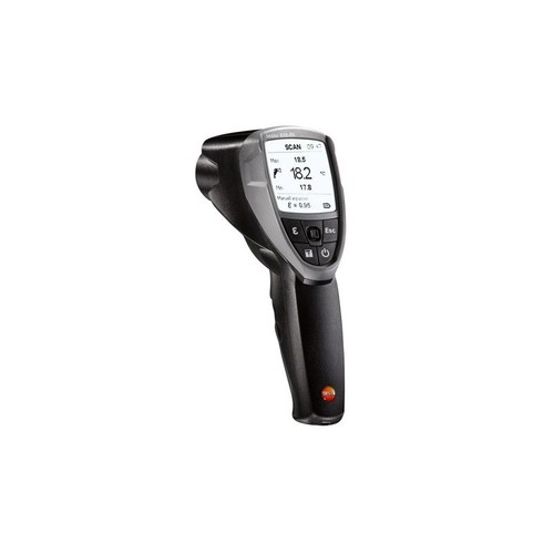 Infrared Thermometer - ABS + PC Housing, 193 x 166 x 63 mm , -30 to +600 C Measuring Range, 4-Point Laser Marking, 200 Data Memory, PC Software, Calibration Protocol
