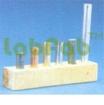 Set Of Specific Heat Cylinders - Copper, Lead, Brass, Zinc, Iron, Aluminium 38x9.5mm, Heat Comparison Educational Tool