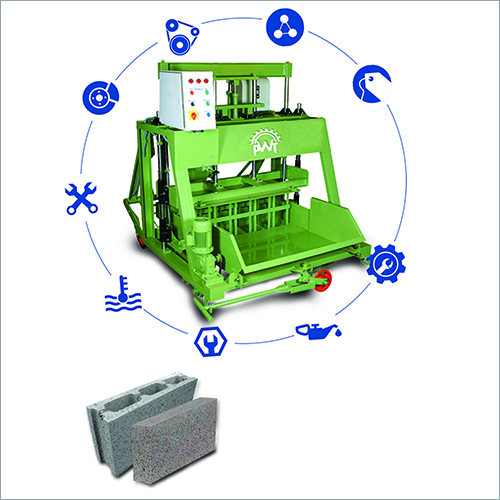 Hydraulically Operated Block Making Machine