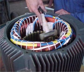 AC Motor Stator Rewinding