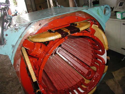 DC Stator Rewinding