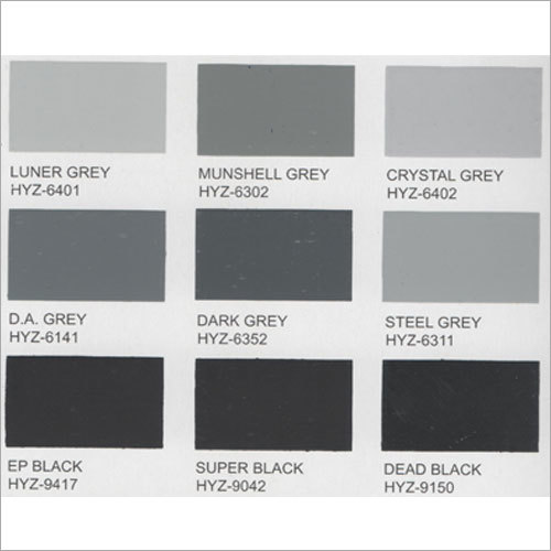 Matte Finish Powder Coating