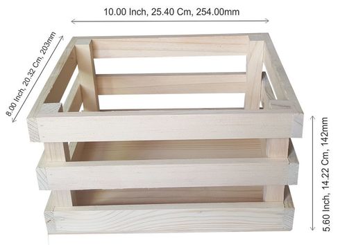 Wooden Gift Box - A Wooden Gift Box - A