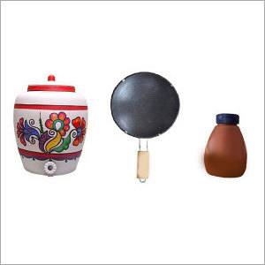 Water Pot With Nonstick Tawa And Water Bottle