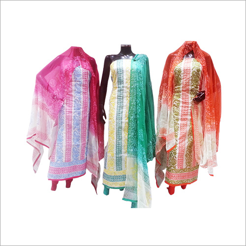 Designer Cotton Unstiched Suit