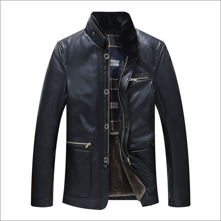 Mens Artificial Leather Jacket