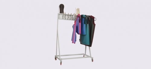 Mobile Storage System With Hangers Application: For Hospital Amd Clinic Purpose