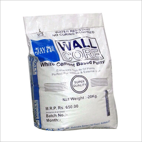 White Cement Based Putty