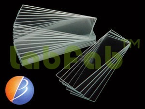 MICROSCOPE SLIDES - Clear Glass, Standard Size | Optically Flat, Corrosion Resistant, High Clarity