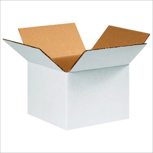 White Corrugated Box