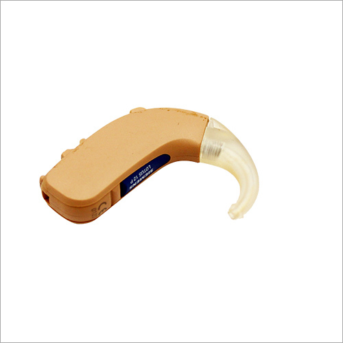 Brown And Rubber Bte Lotus Hearing Aids