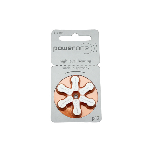 Plastic P13 Hearing Aid Battery