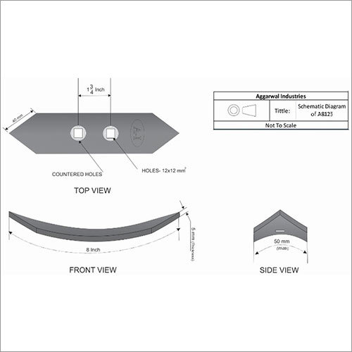 Standard Seed Drill Shovel