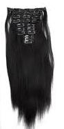Natural Brazilian Virgin Remy Clip On Extensions
