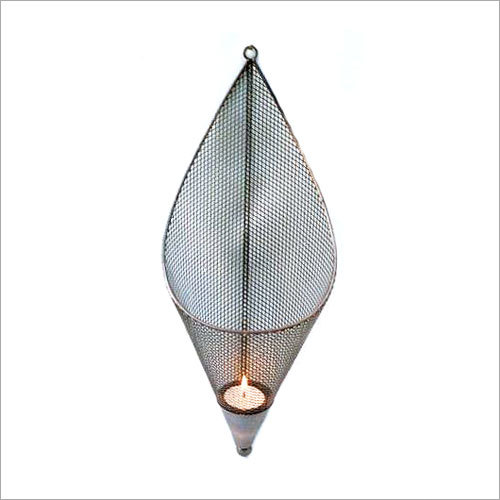 Wall Hanging Metal Candle Holder