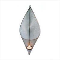 Wall Hanging Metal Candle Holder