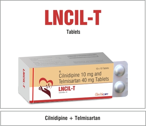 Clinidipine 10mg + Telmisartan 40mg