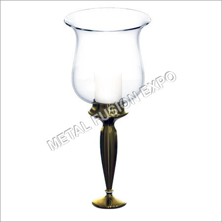 Metal Candle Hurricane Bud Design