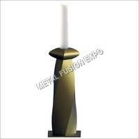 Candle Holder Rectangle Design Twisted & Tapered