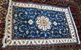 Colour wool silk carpet