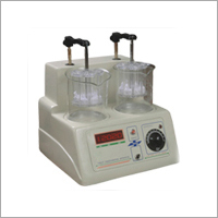 Digital Tablet Disintegration Apparatus - Plastic And Metal Build, 220-240 Volt, 5-15 Kilograms Weight | Accurate Microprocessor Time Totalizer, Dual Beaker Design, Temperature Control With Thermostat