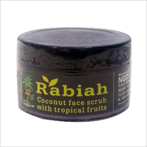 Coconut Face Scrub With Tropical Fruits