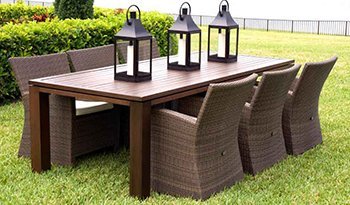 Aluminum Attractive Dinning Table