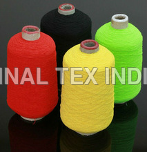 Dying Elastic Yarn