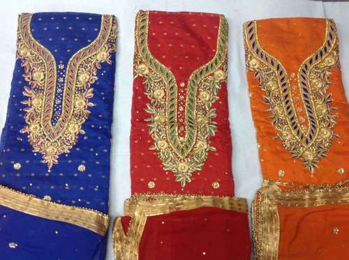 Designer Handwork Dress Material