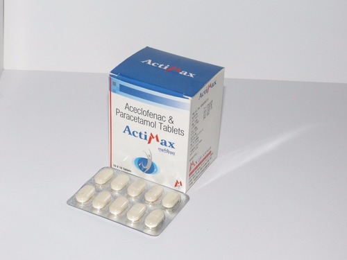 Aceclofenac 100mg Paracetamol 325 mg Tablets