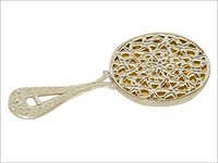 Silver Purse Mirror