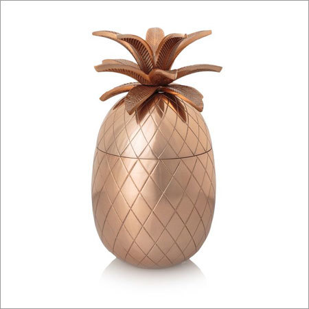 Copper Pineapple Ice Bucket