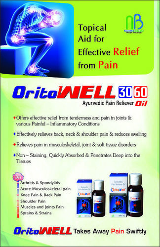 Orito Well Ayurvedic Pain Oil