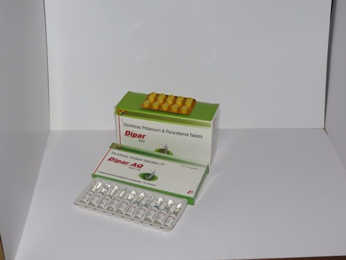 Diclofenac Potassium & Paracetamol Tablets