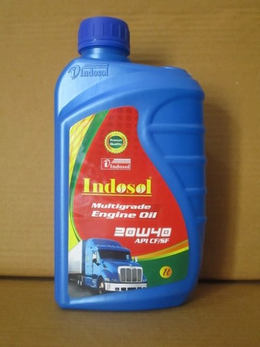 INDOSOL MULTIGRADE ENGINE OIL 20W40 API CF%2fSF 1L