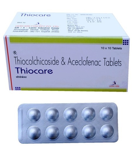 Thiocolchicoside Aceclofenac Tablet