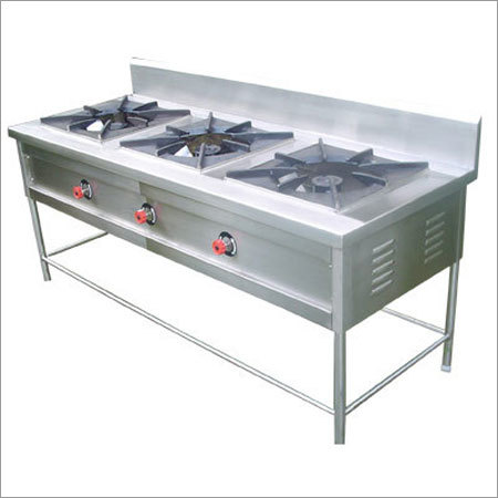 Three Gas Burner