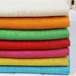 Colorful Jute Fabric